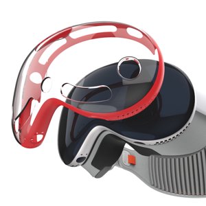 Funda Protectora Aaronmei Vision Pro Tpu Rojo