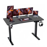 Element Design - Escritorio Eléctrico De Altura Regulable 120X60 Cm Negro