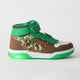 thumbnail image 1 of Zapatilla Caña Alta Niño Luces Full Print Verde Minecraft, 1 of 5