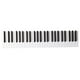 thumbnail image 1 of Perchero de madera con forma de piano, perchero de pared con teclas de piano, perchero de madera para guardar sombreros, decoración de pared, 1 of 7