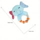 thumbnail image 2 of Cartoon Animal Hand-cranked Circle, Rubber Particle Hand-cranked Bell, Plush Toy Hand-grabbing Bell, 2 of 5
