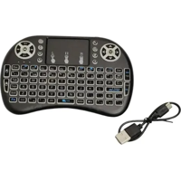 Genérico - Mini Teclado Touchpad Mouse Batería Recargable
