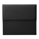 thumbnail image 1 of Respaldo Flat Queen Felpa Negro, 1 of 2