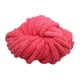 thumbnail image 4 of Hilo Grueso De Chenilla Lavable Súper Voluminoso Para Tejer A Ganchillo Tejido Rojo, 4 of 5