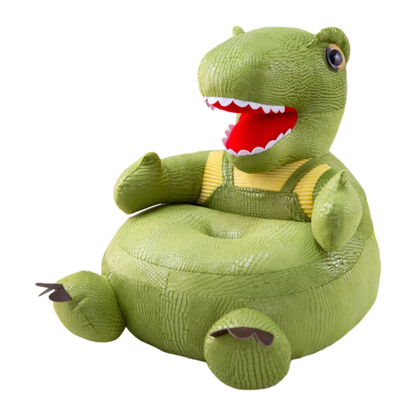 Bothyi - Silla De Dinosaurio Para Niños, Sofá De Animales De Dibujos Animados Para Bebés, Silla Para Sentarse De Aprendizaje, Color Verde