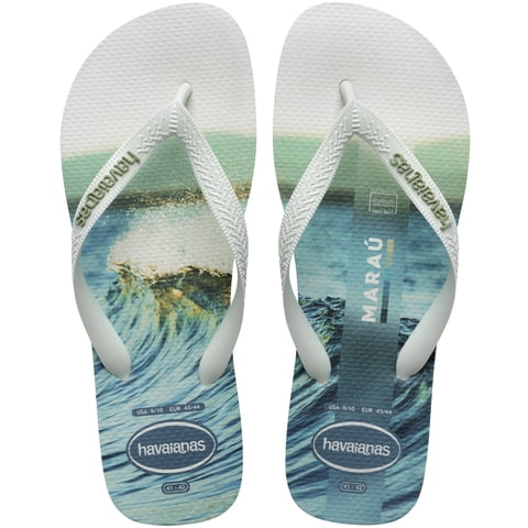 Sandalia Hombre Top Surfer I Fc Blanco Havaianas