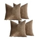 thumbnail image 3 of Set De 4 Fundas De Cojines Diseño De Maiz 45cm X 45 Cm Marron, 3 of 4