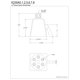 thumbnail image 2 of Regadera Kingston Brass Monarch cuadrada de chorro 7 cm, 2 of 2