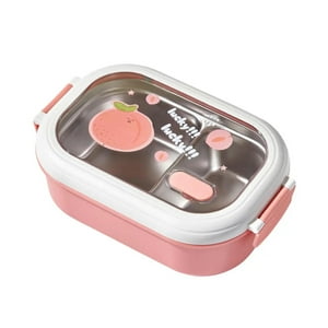 Genérico - Lonchera Fiambrera Taper 22X14X8Cm Fruta Rosa Kawaii