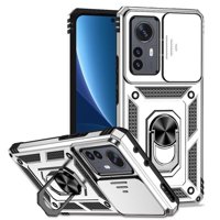 Estuche Gangxun Para Xiaomi 12 Pro, Soporte Giratorio 360°, Estilo Mecánico Y Magnético