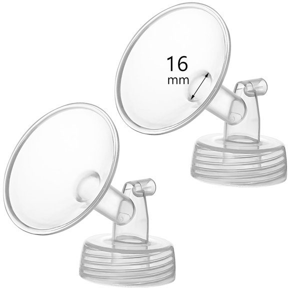 Flange para bomba de lactancia Momstouch 16 mm compatible con Spectra