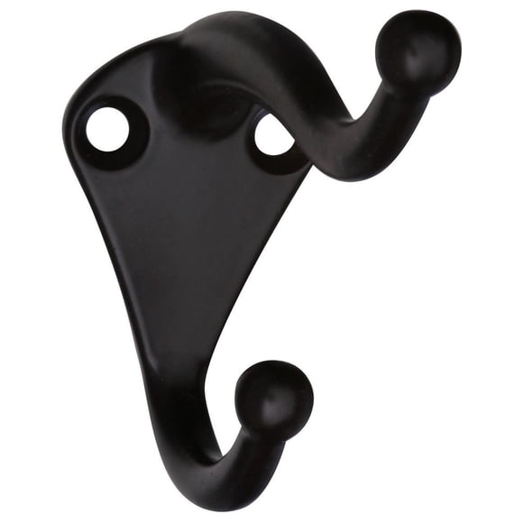 Perchero National Hardware N330-761, bronce frotado con aceite