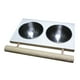 thumbnail image 5 of Plato De Alimentación Para Pájaros, Taza, Comida Para Pájaros, Tazas De Acero Inoxidable Para Loro, Periquito, Doble Ranura, 5 of 5