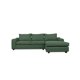 thumbnail image 1 of Seccional Kandra Chenille Tipo Lino Verde 3 Cuerpos, 1 of 3