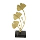 thumbnail image 5 of Escultura De Hojas De Metal Adorno De Hoja De Ginkgo Para Decoración De Sala De Estar Accent StyleC, 5 of 5