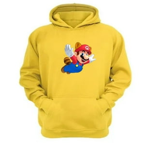 Genérico - Polerón Canguro Plomero Rojo Amarillo Talla S Unisex