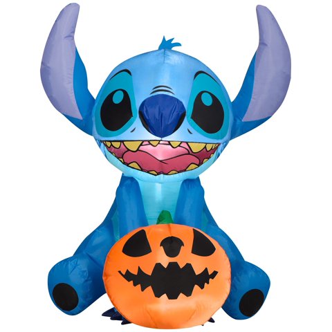 Gemmy - Decoración Inflable De Halloween Con Puntadas Aerodinámicas De 90 Cm De Altura