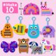thumbnail image 2 of Kit de punto de cruz EZCRA Easy Arts and Crafts para niños, 2 of 6