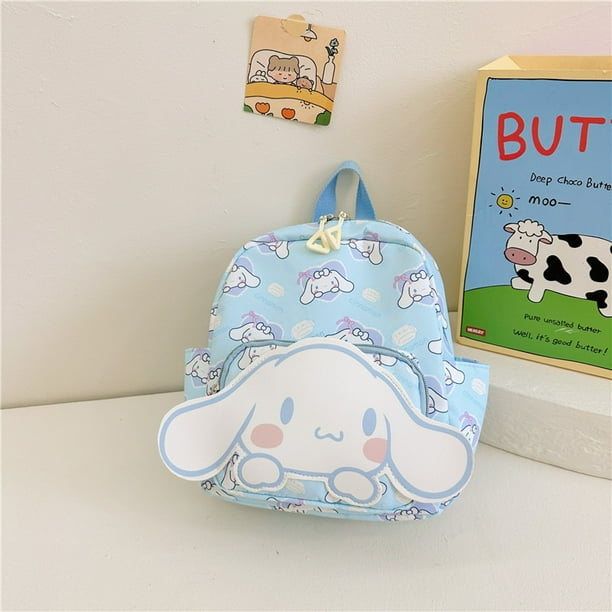 Sanrio Hello Kitty Kuromi Cinnamoroll Kawaii Backpacks Cute Cartoon My Melody Pochacco Pompom Purin Storage School Bag Sac A Dos