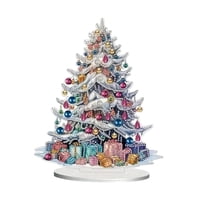 Bothyi - Figura Decorativa De Escritorio De Árbol De Navidad Para Gabinete De Tv Interior, Sala De Estar