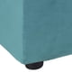 thumbnail image 3 of Pouf Cali 1c Felpa 30 Turquesa, 3 of 5