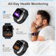 thumbnail image 3 of Reloj Inteligente YotubaSJ 1.83" HD Bluetooth Resistente al Agua Rosa, 3 of 6
