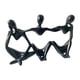 thumbnail image 2 of Creative Thinker Resina Estatuas Coleccionables Escultura Artesanía Negro, 2 of 5