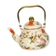 thumbnail image 3 of Hervidor De Té Esmaltado Con Mango De Cafetera Múltiple Para El Café De La Fiesta En El Hogar 1 5l, 3 of 5