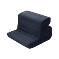 Magideal - Soporte De Almohada Para Tableta Con 3 Ángulos De Ajuste, Portátil, Para Libros, Revistas, Accesorios, Multiusos, Con Ranuras Más Profundas Y Soporte Negro