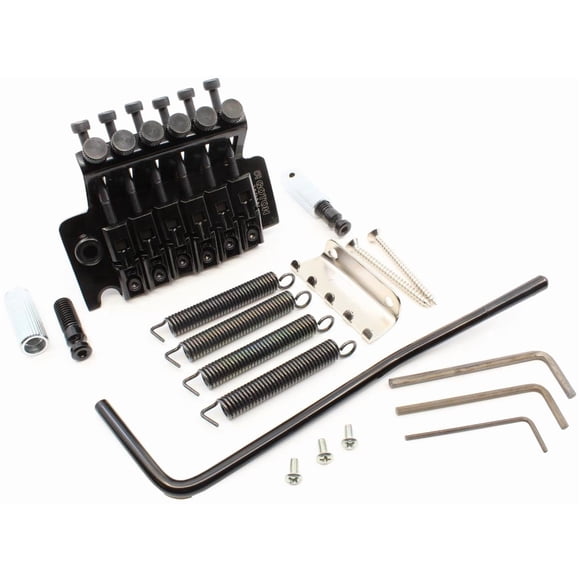 Floyd Rose Lic Bridge Black Con Herrajes Incluidos