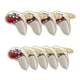thumbnail image 5 of 9x Shark Golf Iron Head Fundas Cuero PU Golf Club Headcovers Blanco, 5 of 5