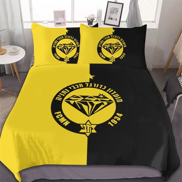 ed Maccabi Netanya Bedding Set Duvet Cover Bedroom Comforter Quilt Cover Home Textile