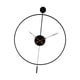 thumbnail image 1 of Reloj De Pared Precisa Decoración Del Hogar Creativo Reloj Para Oficina Cafetería Dormitorio 50cm Negro, 1 of 5