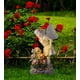 thumbnail image 2 of Estatua Figura Ángel Jardín Escultura Decoración LED Jhn, 2 of 3