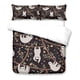 thumbnail image 1 of Animal Sloth Climbing Tree Quilt Duvet Cover Set Super 3-Piece Bedding Set, 1 of 5