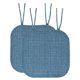 thumbnail image 1 of Cojín para silla Sweet Home Collection, espuma viscoelástica, 40 x 40 cm, color azul, 1 of 5