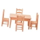 thumbnail image 3 of 1: 12 Mini Mesa Y Silla De Madera Para Casa De Mu?ecas, Muebles, Adornos De Escena, 3 of 5
