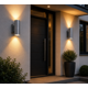 thumbnail image 4 of Aplique De Muro Exterior Doble Cilindro E27 Aluminio Ip65, 4 of 5