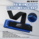 thumbnail image 3 of Straps para muñecas RitFit para levantamiento de pesas, azul, neopreno, 3 of 8