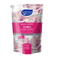 Jabón Líquido Doble Humectación Crema Humectante 750 Ml Ballerina