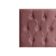 thumbnail image 2 of Respaldo Elegante Super King Capitone 200x60 Cm Palo Rosa Felpa, 2 of 3