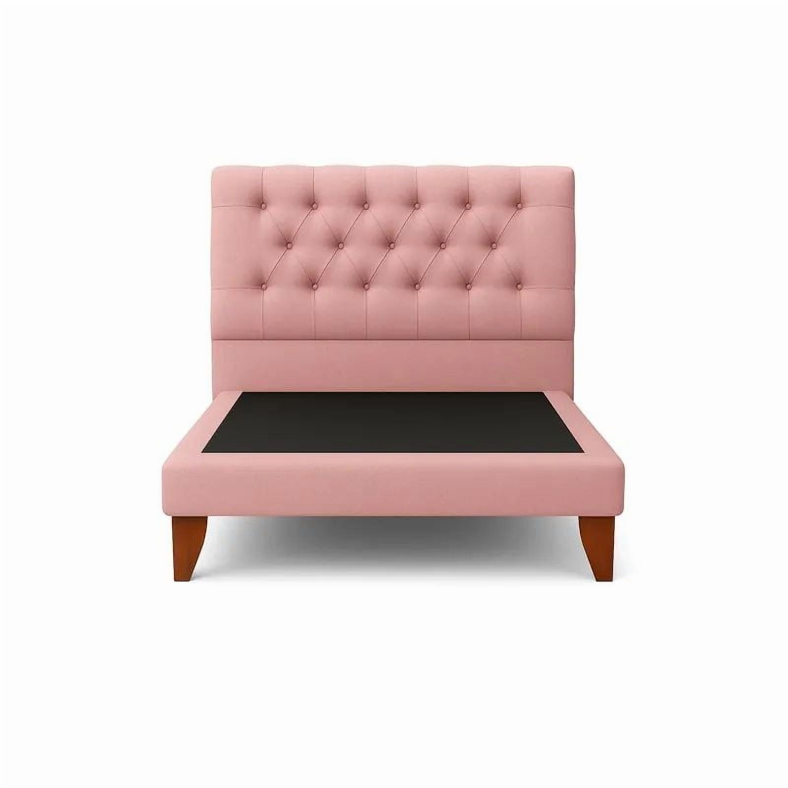 Vitelio - Cama 1 Plaza Palo Rosa Capitone