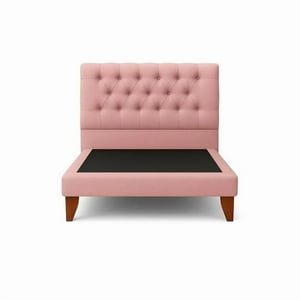 Vitelio - Cama 1 Plaza Palo Rosa Capitone