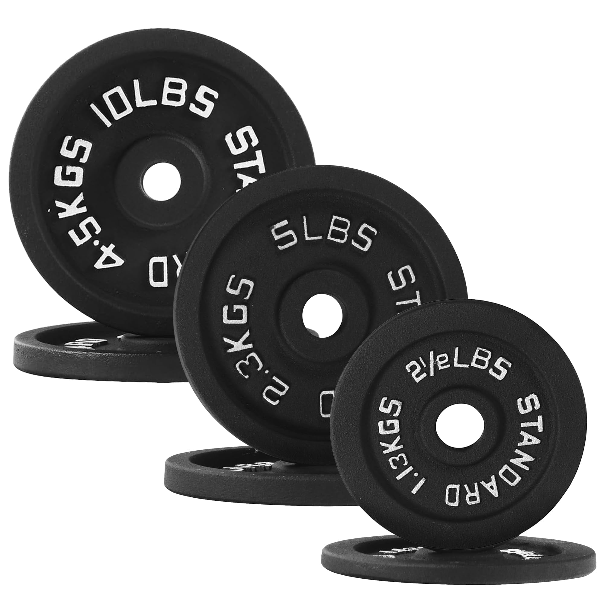 Juego De Pesas Fitvids, Barra Estándar De 1 Pulgada Y 35 Kg