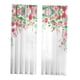 thumbnail image 5 of 2 Cortinas Transparentes Blancas Florales Con Filtro De Luz Para Sala De Estar, Ventana De Hotel, 132 Cm X 213 Cm, 5 of 5