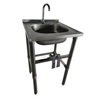 Prochef - Lavamanos Accion Rodilla Acero Inox. Con Griferia