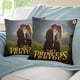 thumbnail image 3 of La Princesa Prometida Fundas de almohada de terciopelo con tema, regalos de funda de almohada, decoración para el hogar, cojín de lanzar, regalo de cumpleaños para fans y parejas. 45cm x 45cm., 3 of 6