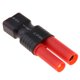 thumbnail image 4 of Enchufe t a conector de conector banana de 4.0 mm para hxt T Conector hembra a conector banana, 4 of 5