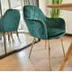 thumbnail image 3 of Pack 2 Poltronas Base Dorada Velvet Lux Verde, 3 of 3
