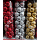 thumbnail image 2 of Esferas Navideñas 6cm Bambalinas X20u Decoración Arbolito, 2 of 3